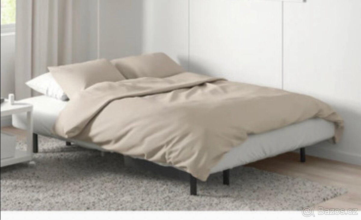 Kovová sedačka/postel IKEA - 2