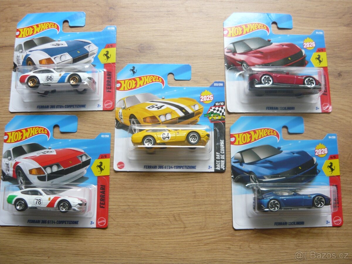 AUTÍČKA HOT WHEELS - 2