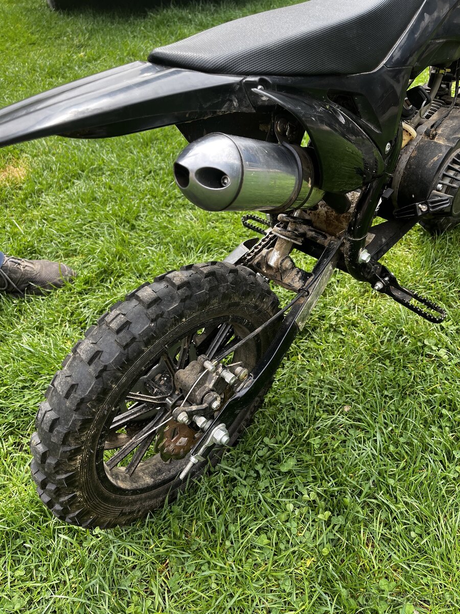 Dětská motorka 49 cc automat (3-9 let / 90-130 cm)
