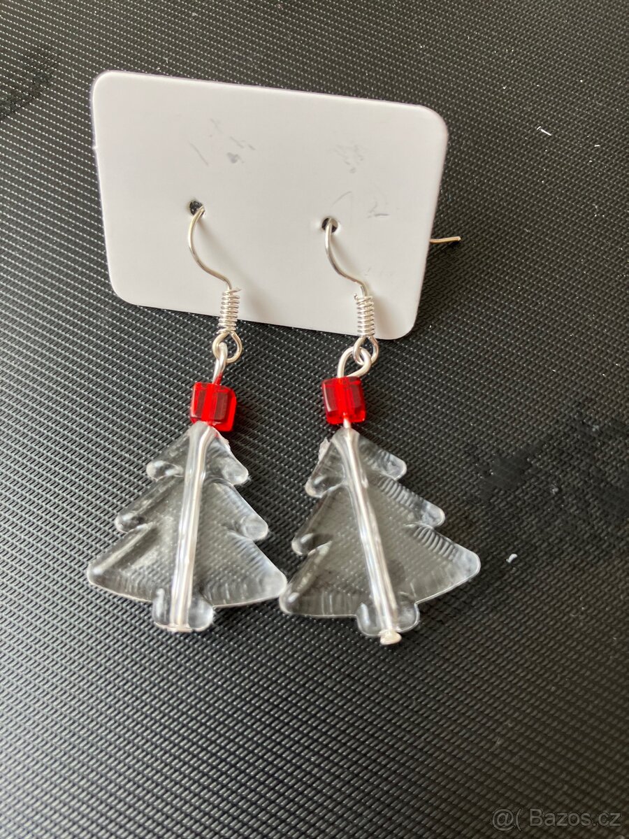 Vanocni stromecek nausnice - 2