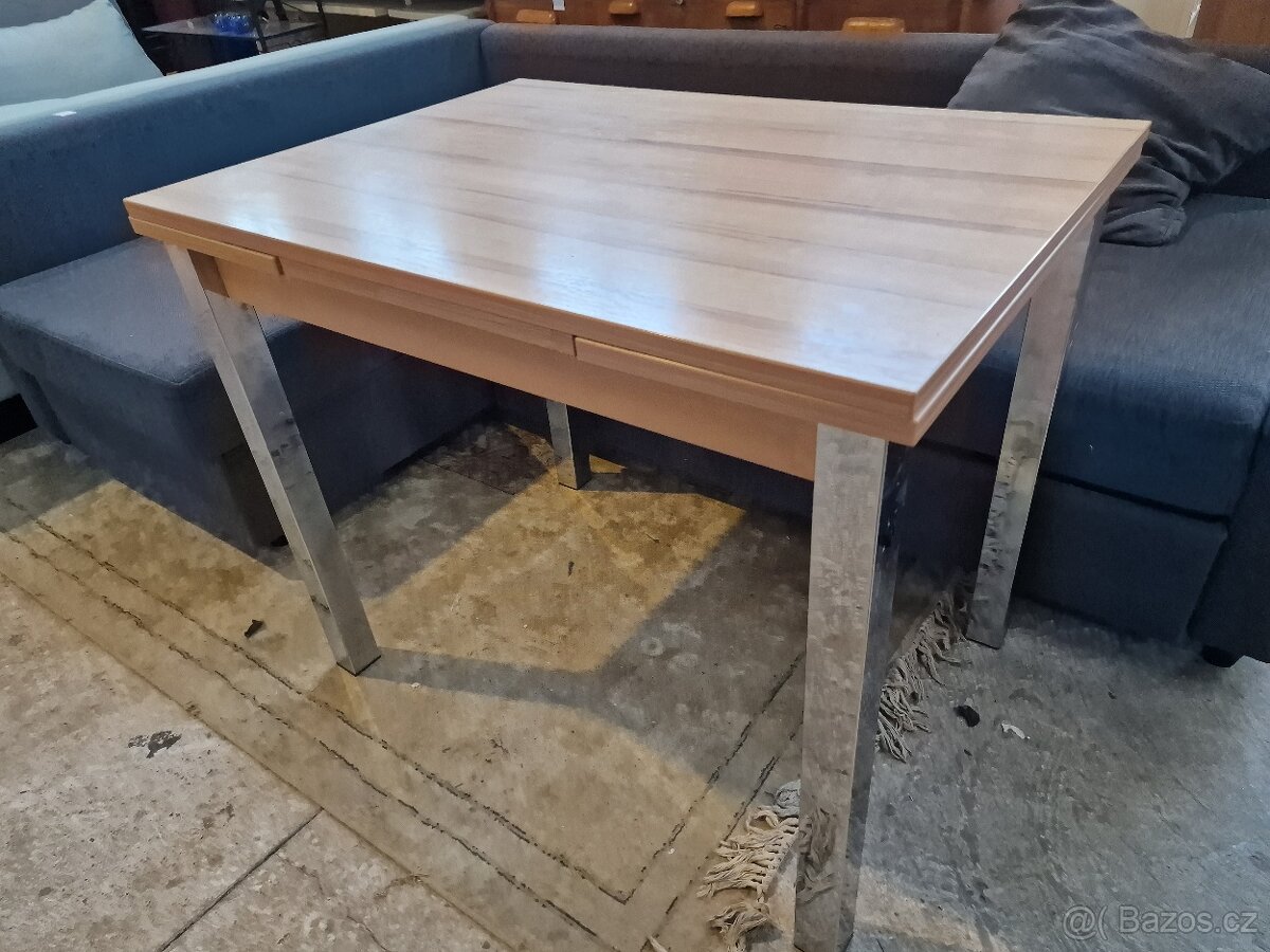 Stůl Jídelní Rozkládací 65x90 výška 75/142 cm - 2