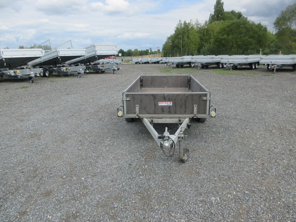 Bazarový nebrzděný přívěs ZV 26 N1 2,51x1,24/0,35 - 2