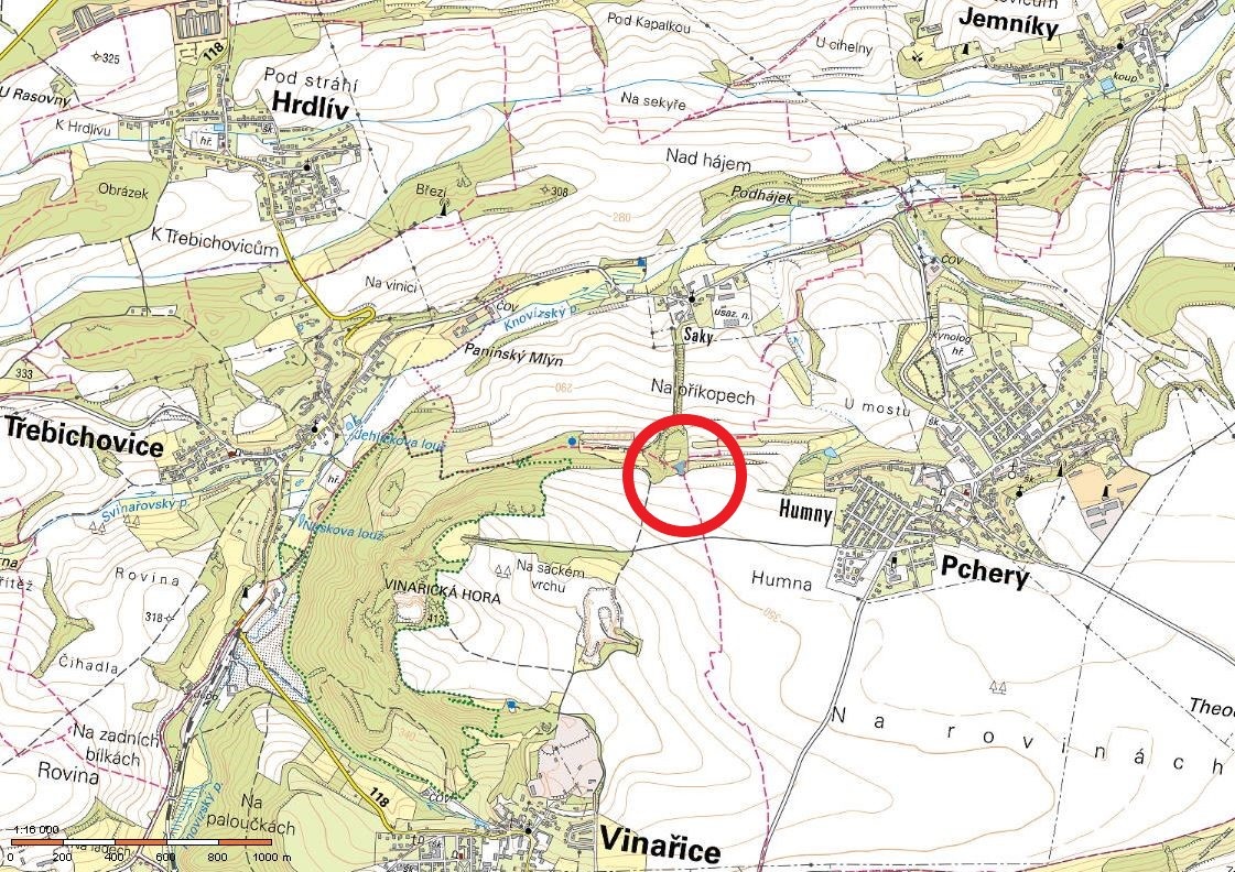 Pozemek – Saky (Třebichovice), okr. Kladno - 2