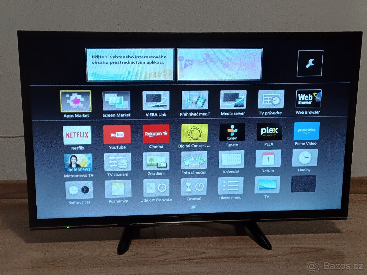 Smart TV Panasonic TX-32ES600E-úhlopříčka 80cm,Wi-Fi, DVBT2 - 2