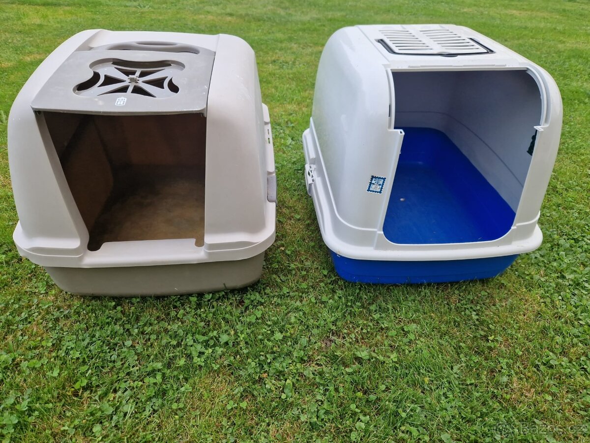 Plastova prepravka 2x - kocici zachod - 2