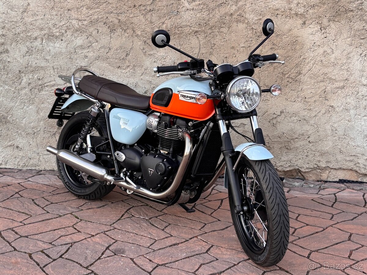 Triumph Bonneville T100 2022, najeto 10450km - 2