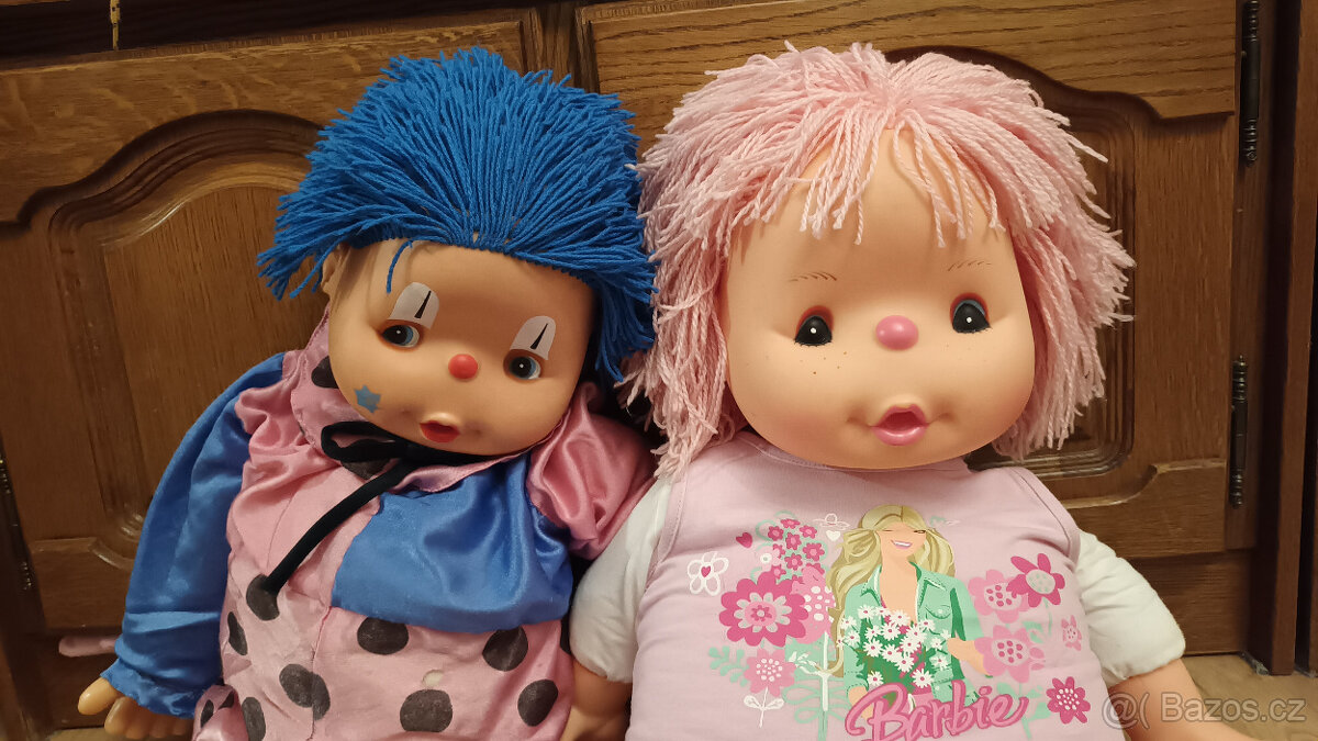 retro veliký klaun a panenka - 2