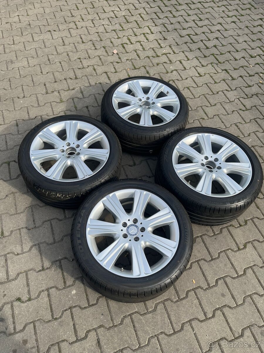 MERCEDES S, W 222, kola 19" LETNÍ - 2