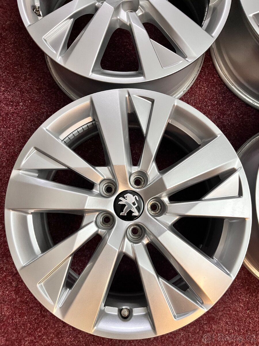 5x108 R17 Peugeot 3008 / 5008 originál alu disky - 2