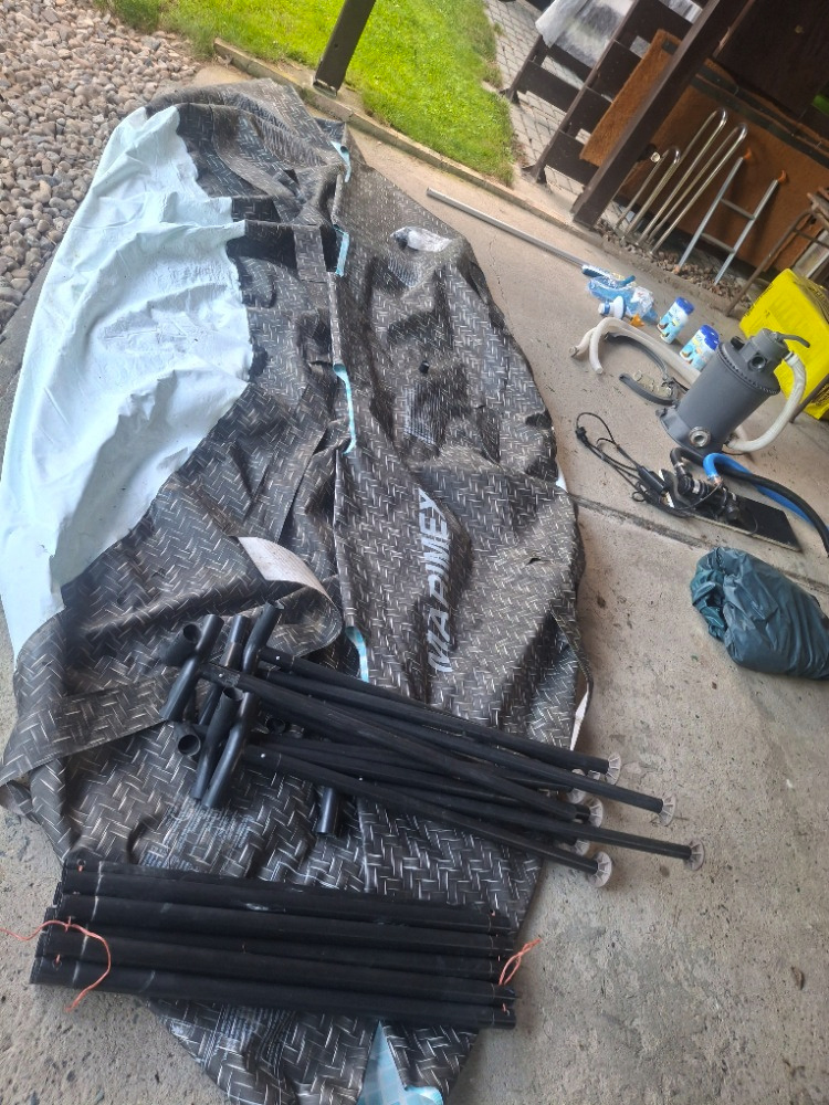 bazen 3,05 x 091 +filtr+UV+přisl. - 2