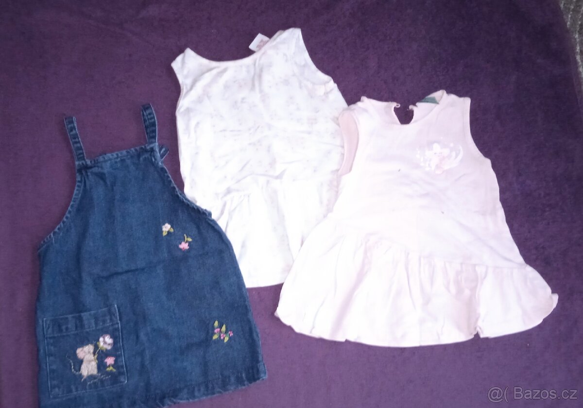 Dívčí letní oblečení vel. 92 - 2