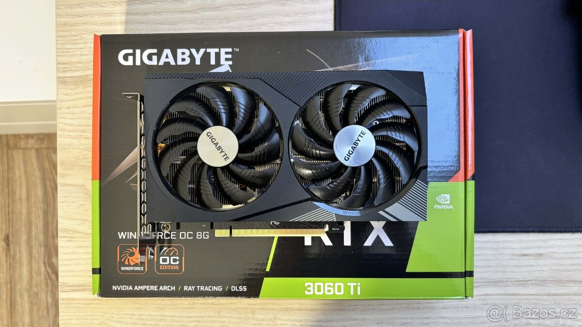 NVIDIA RTX 3060 Ti Gigabyte Windforce OC 8GB - 2