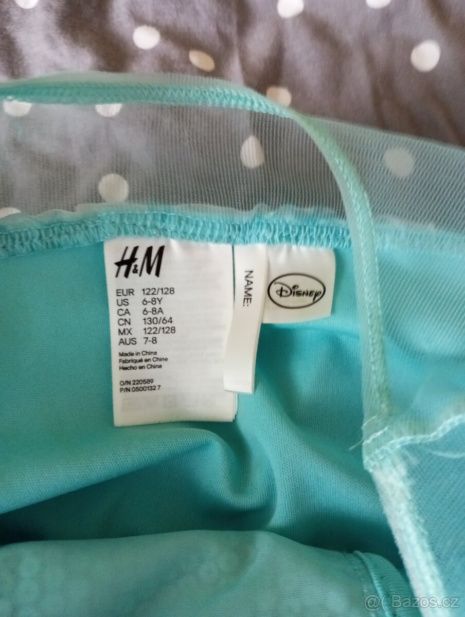 Kostým Elsa vel.122/128 - 2