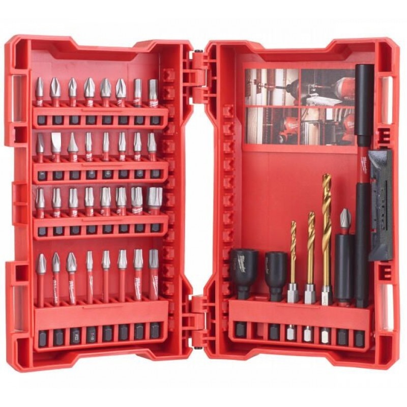 Milwaukee sada bitů a adaptérů - 2