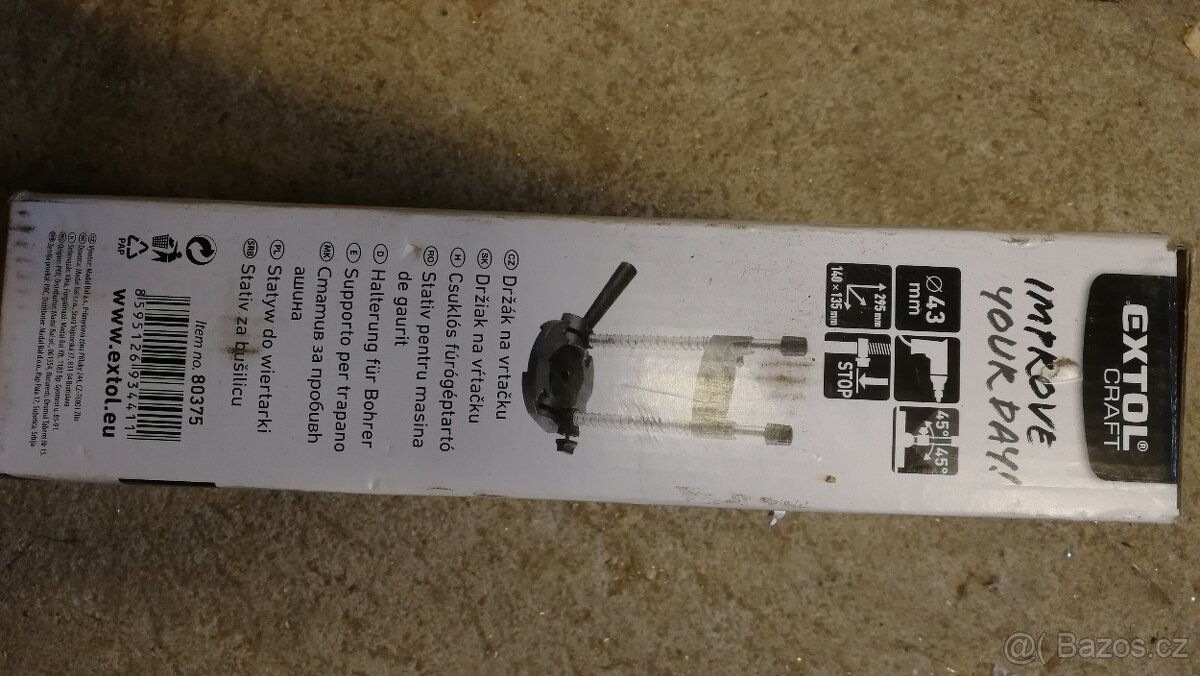 Držák - stojan ruční vrtacky - 2