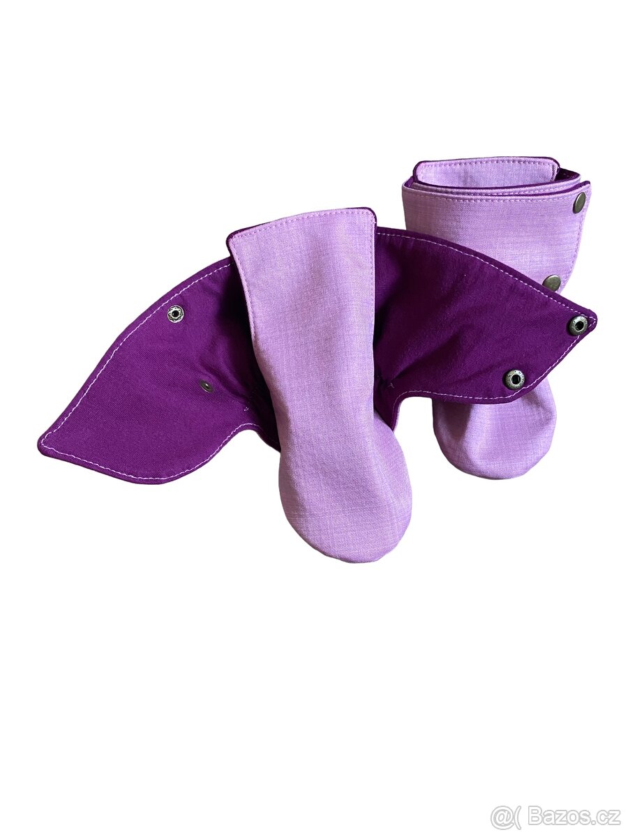 Jarní softshellové capáčky 6-12m - 2