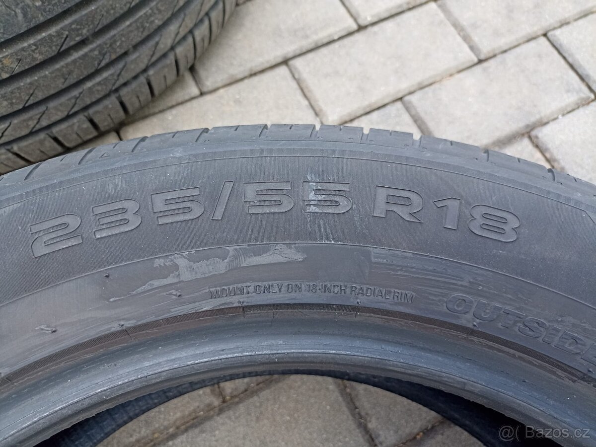 letní 235/55 R18 - 2