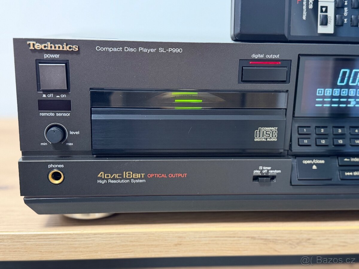 TECHNICS SL-P990 CD PŘEHRÁVAČ TOP MODEL CLASS AA - 2