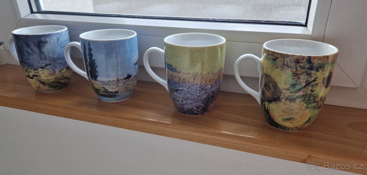 Porcelán Thun, hrnky s motivem Van Gogh - 2