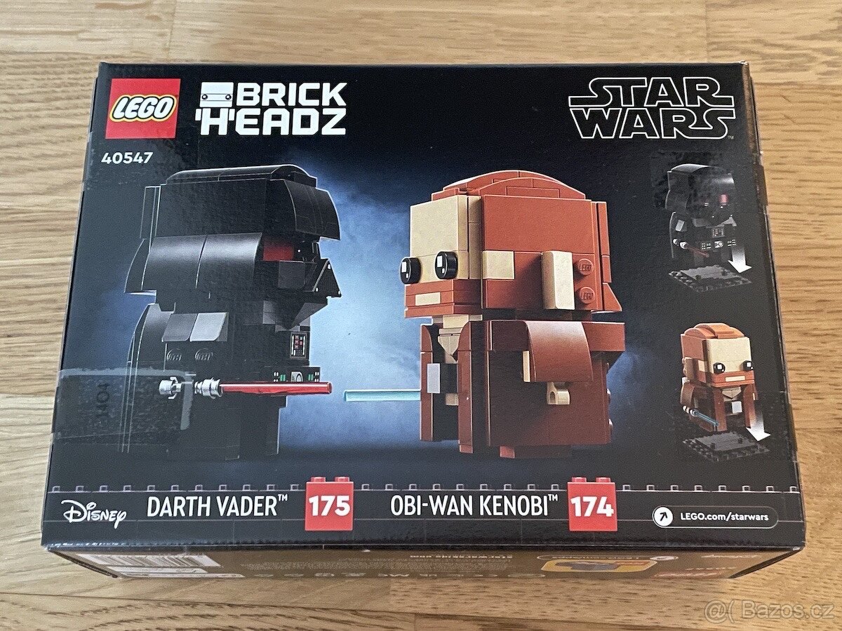 LEGO® BrickHeadz 40547 Obi-Wan Kenobi a Darth Vader - 2