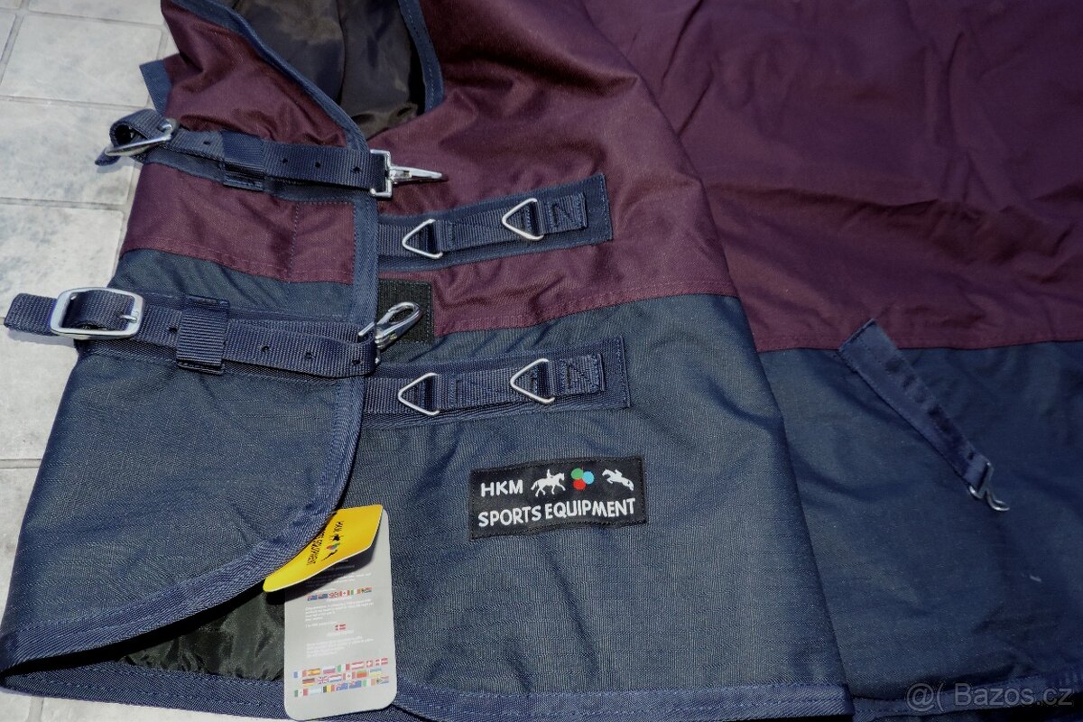 Výběhové deky HKM 600D Highneck/ flees - 2