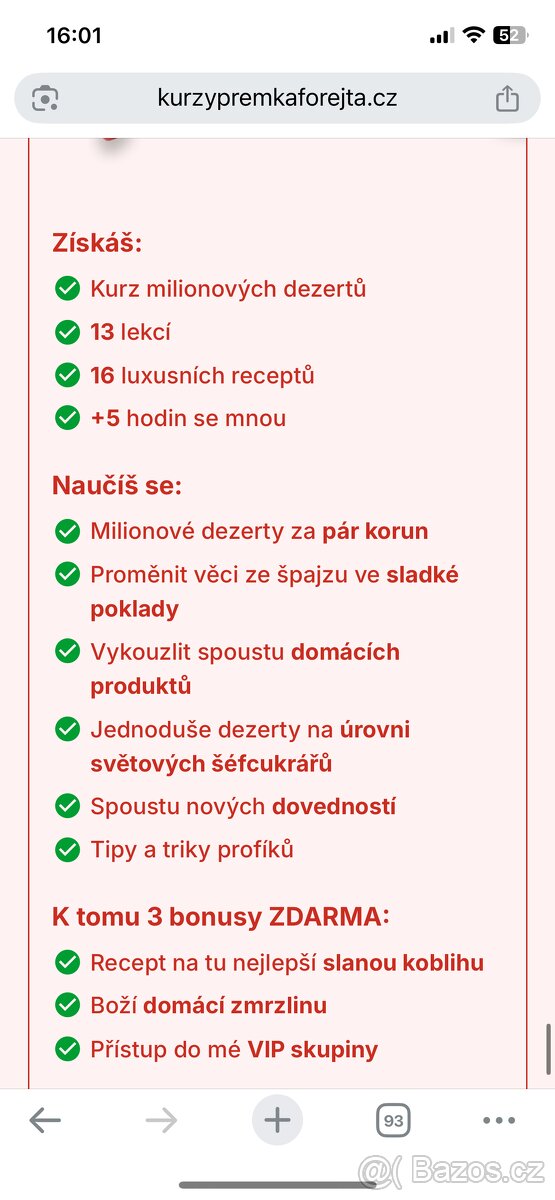 Přemek Forejt -online kurz vaření- Milonové recepty - 2