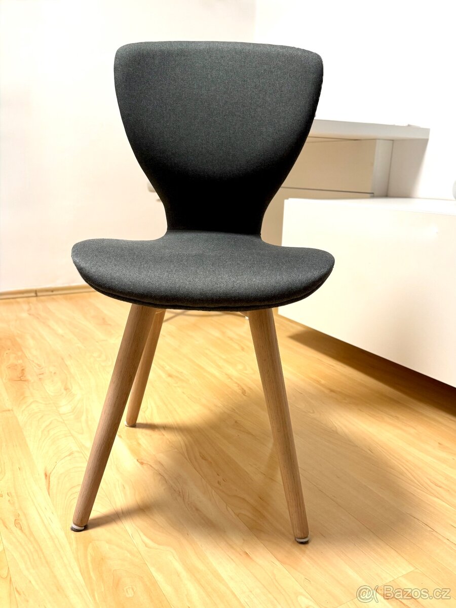 Designové čalouněné židle Gogia (3 ks) - 2