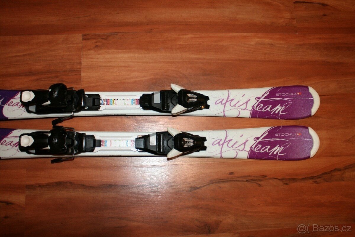 lyže Stockli 100 cm , nastavitelne lyžaky - 2