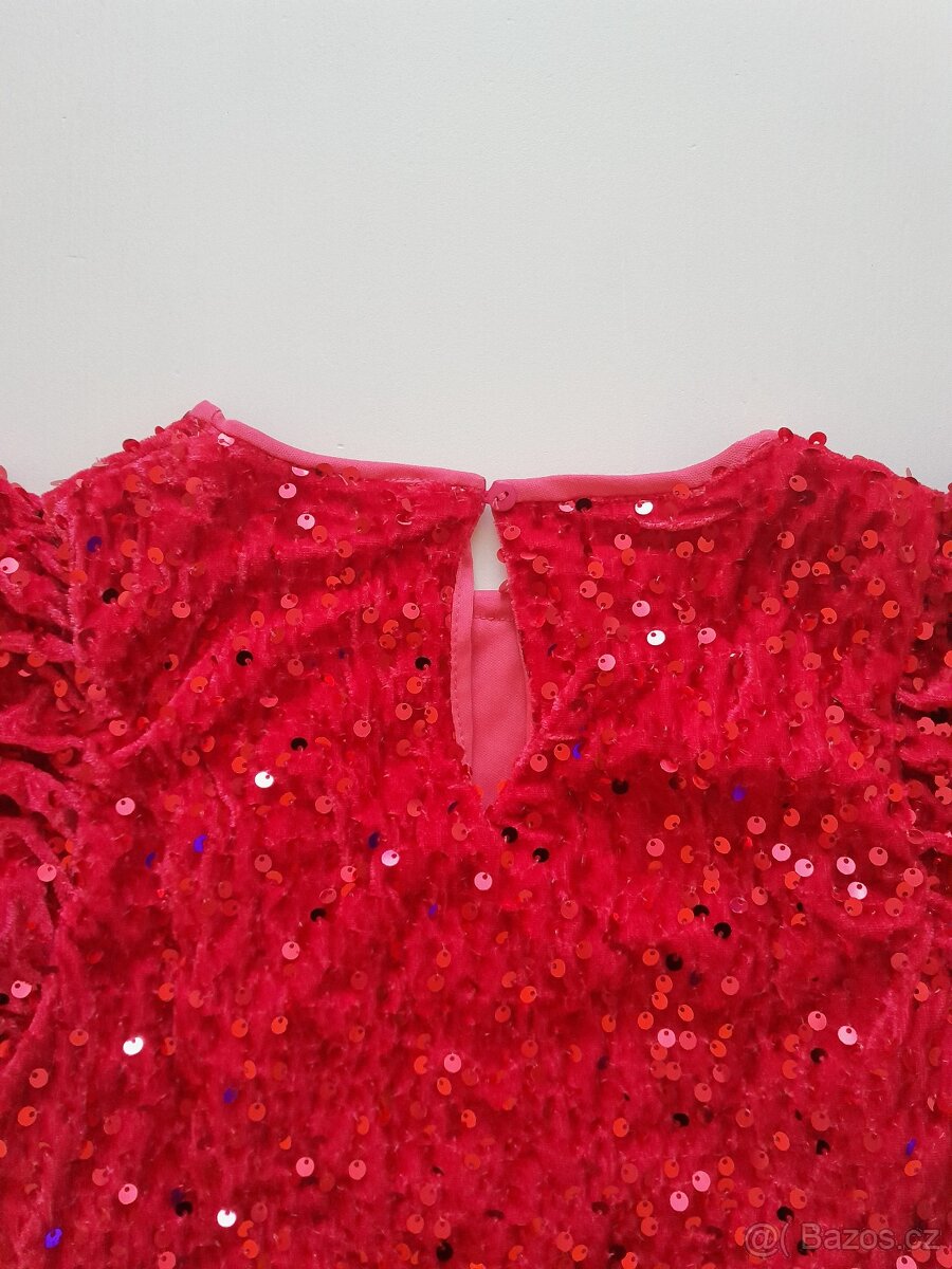 Dívčí slavnostní tričko s flitry - 2