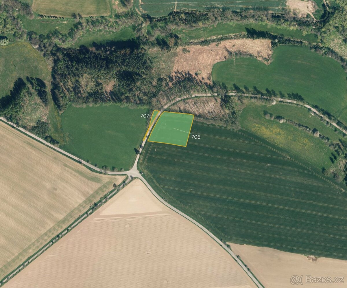 Louka, prodej, Slapsko, Tábor - 2