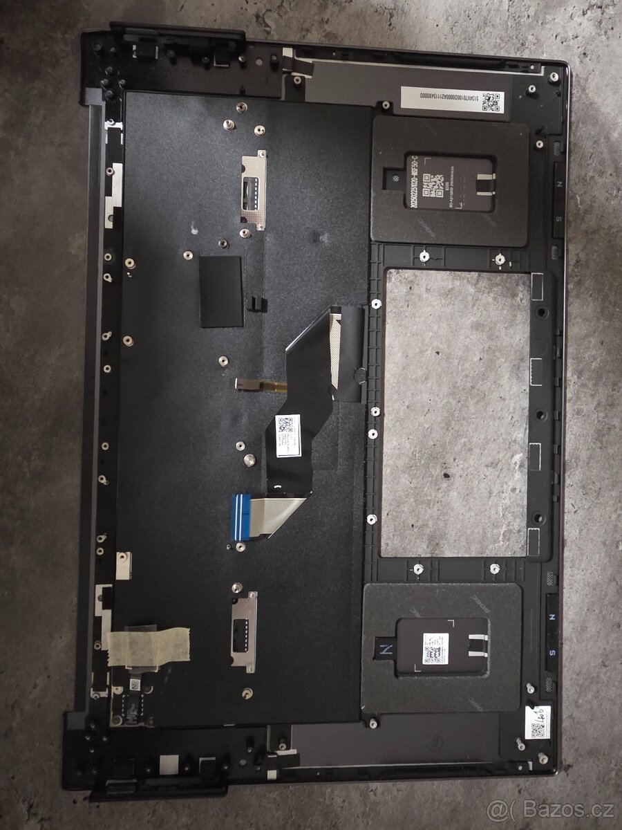 Klávesnice a palmrest Lenovo X15 gen. 1 - 2