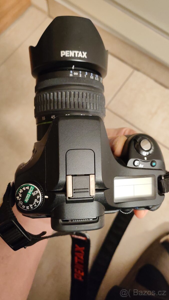 Digitální zrcadlovka Pentax k200D + objedktiv a filtr - 2
