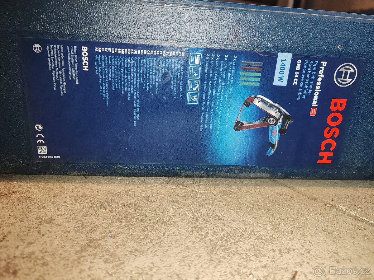 Pásová bruska Bosch GRB 14 CE Professional - 2