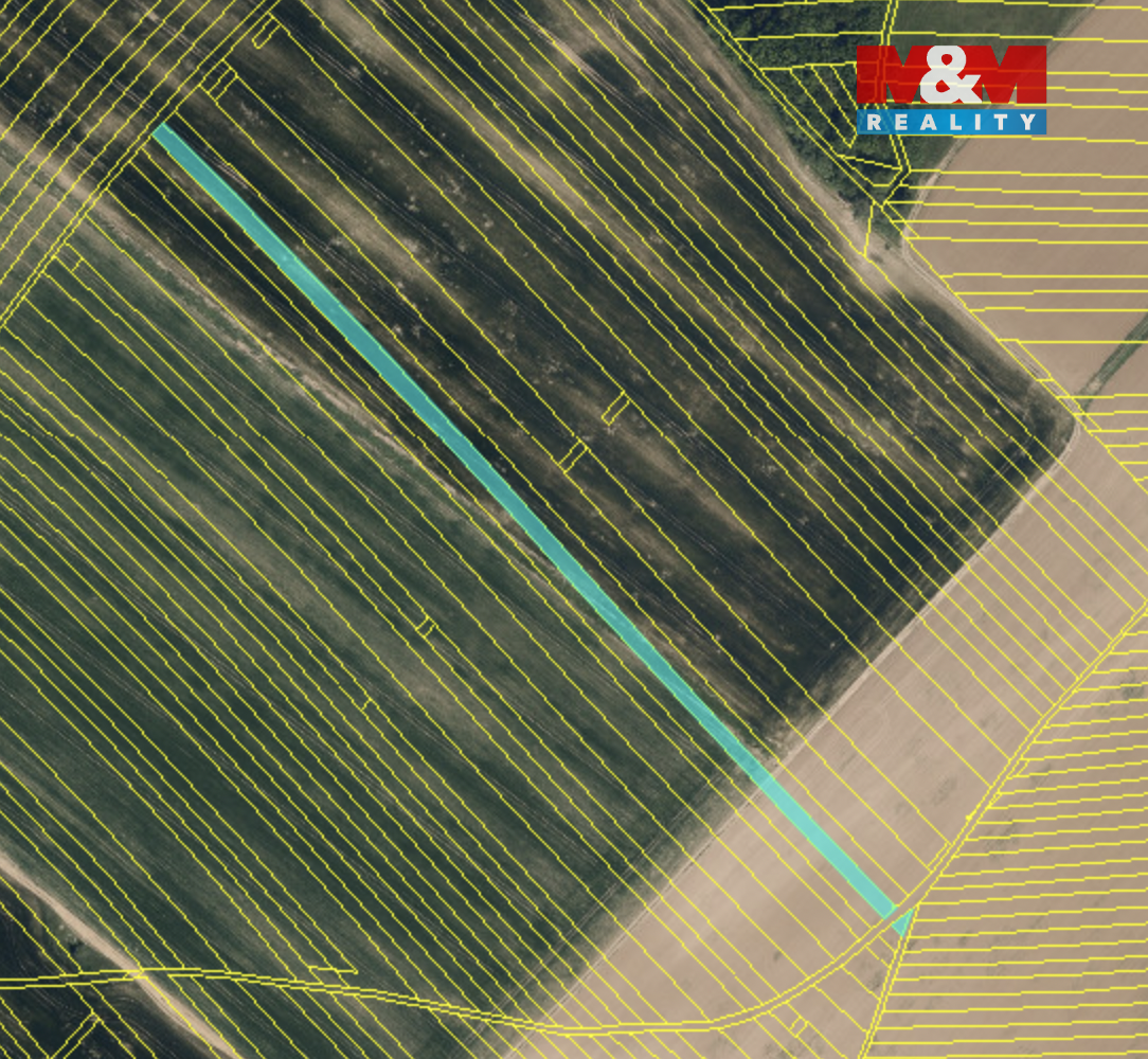 Prodej pole, 10112 m², Popovice - 2