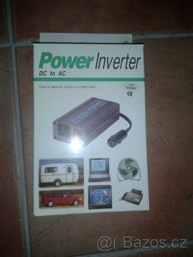 Měnič napětí - DC / AC z 24 v na 230 v - 2