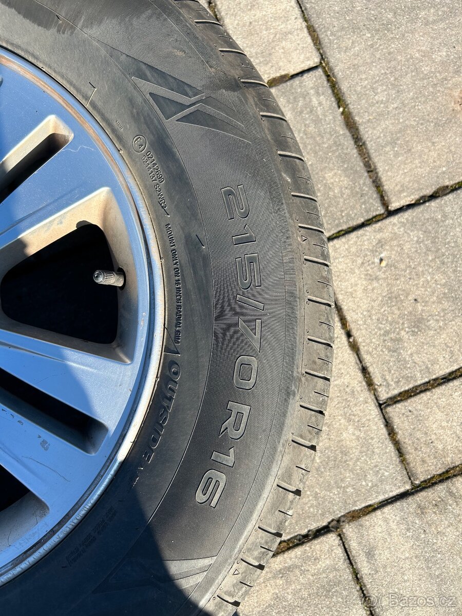 Pneumatiky nokian s alu disky - 2