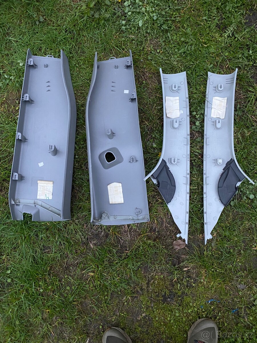 VW T5 gp sloupky plasty stínítka - 2