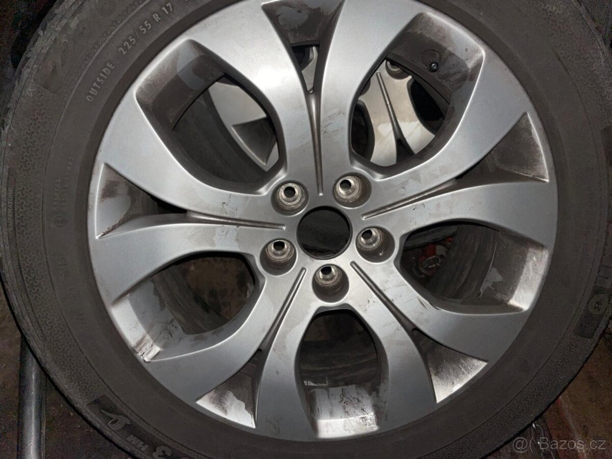 2 sady 17" ALU kol na Citroën C5 - 2