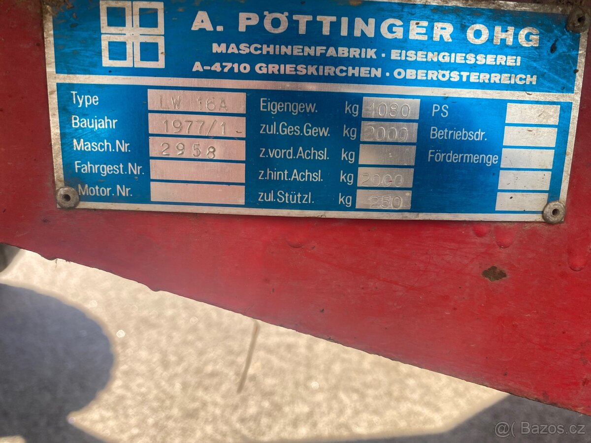 Sběrací vůz Pottinger - 2