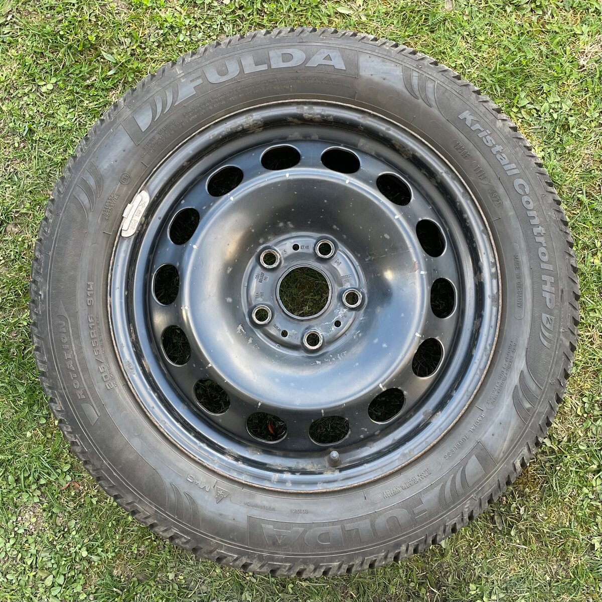 Plechové disky 16” + zimní pneu - 2