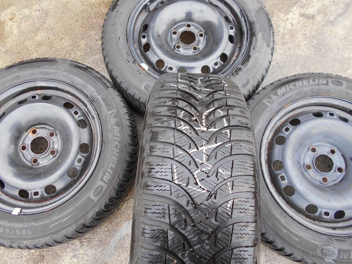 ŠKODA FABIA III ROOMSTER OBUTÁ KOLA ZIMNÍ 185/60/15 - 2