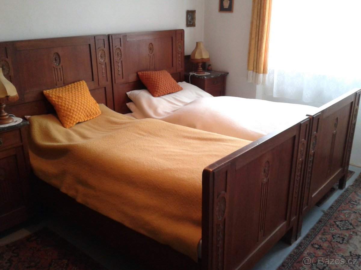 Kompletní secesní ložnice - 2