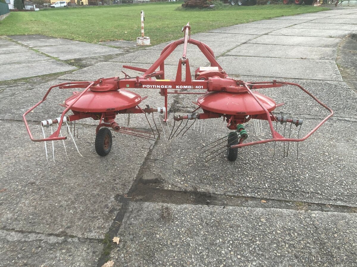 Obraceč a shrnovač Pottinger Kombi 401 - 2