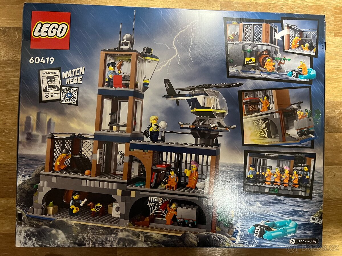 LEGO City 60419 Policie a vězení na ostrově - nové - 2
