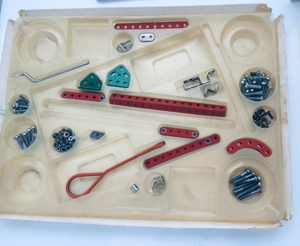 RETRO stavebnice MERKUR 2 sady + návod - 2