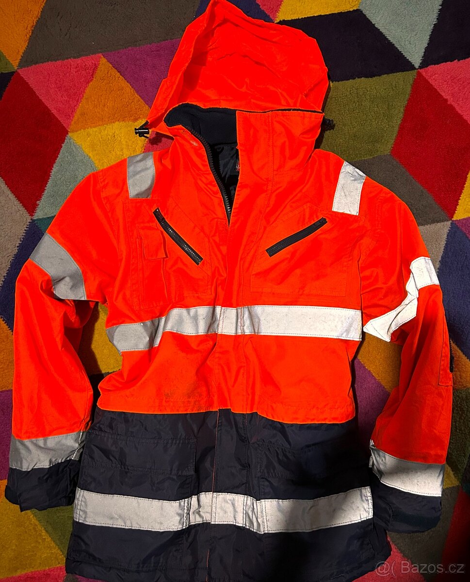 PROFI ZIMNÍ REFLEXNÍ PÁNSKÁ BUNDA -S KAPUCÍ S(DLE MÍR L) - 2