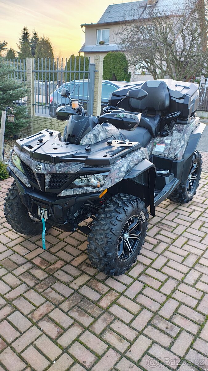 CF MOTO x1000 EPS, nová radlice na sních - 2