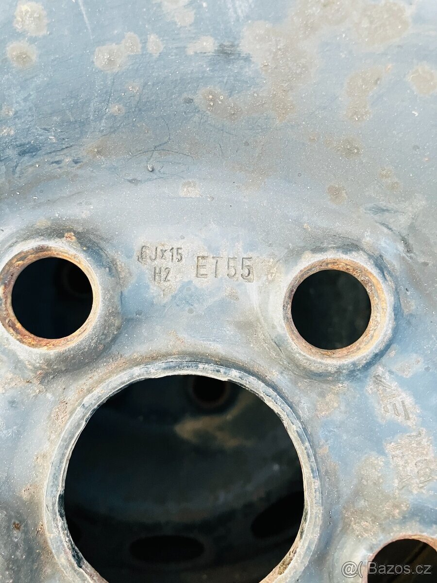 Kola se zimními pneu 5 112 6Jx15 ET 55 Audi, VW - 2