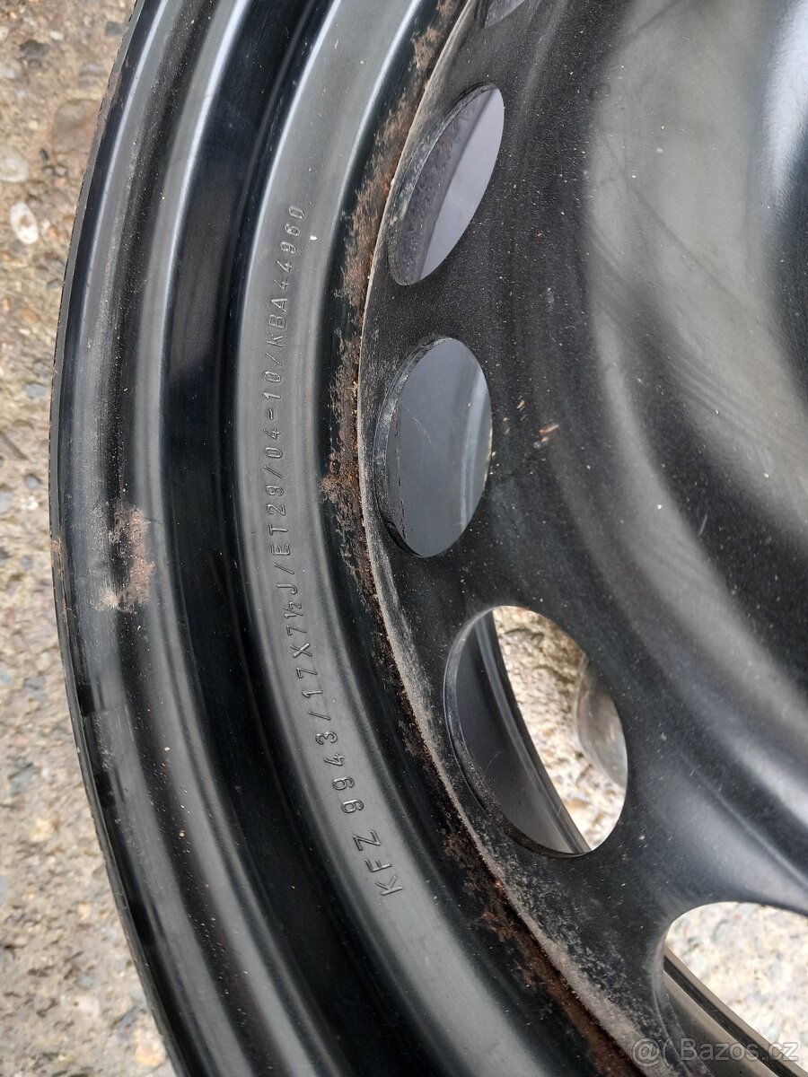 Disky"17" Peugeot,Citroen sada 2000kc - 2