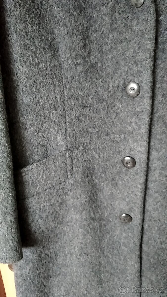 zimní dámský kabát, málo nošený - 2
